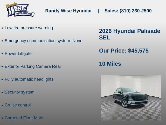 2026 Hyundai PALISADE SEL AWD