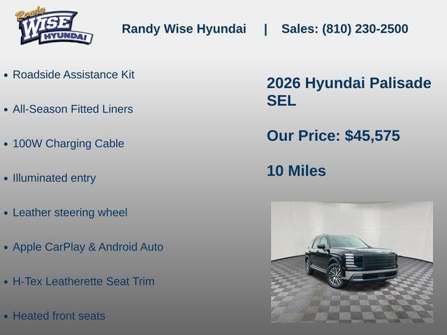 2026 Hyundai PALISADE SEL AWD