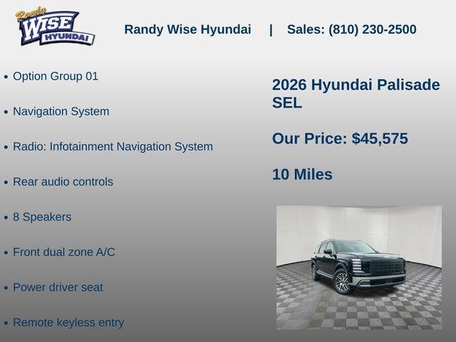 2026 Hyundai PALISADE SEL AWD