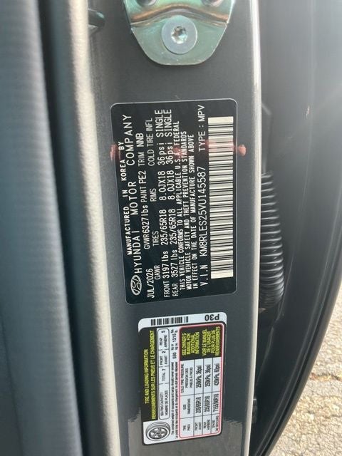 2027 Hyundai PALISADE SEL AWD