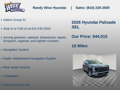 2026 Hyundai PALISADE SEL AWD