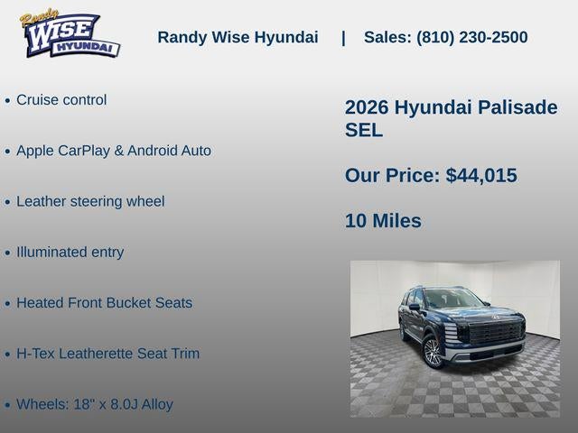 2026 Hyundai PALISADE SEL AWD