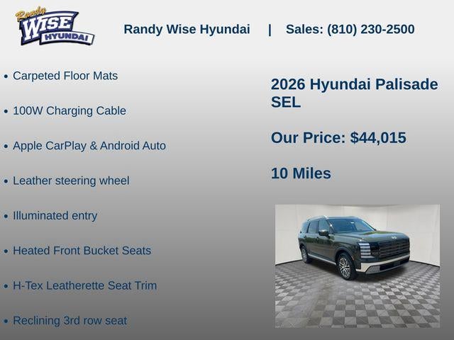 2026 Hyundai PALISADE SEL AWD