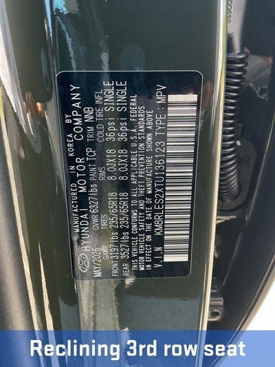 2026 Hyundai PALISADE SEL AWD