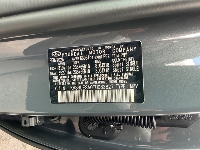 2026 Hyundai PALISADE HYBRID SEL 7P