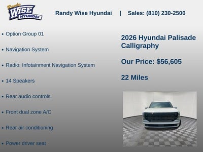 2026 Hyundai PALISADE Calligraphy AWD