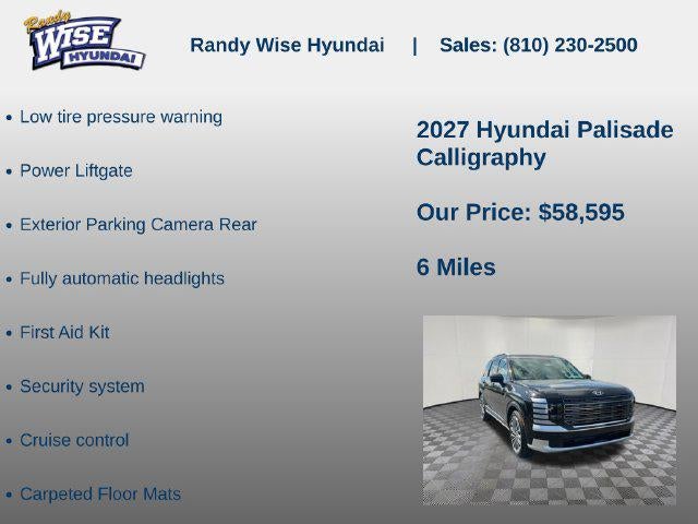 2027 Hyundai PALISADE Calligraphy AWD