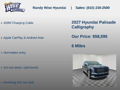 2027 Hyundai PALISADE Calligraphy AWD