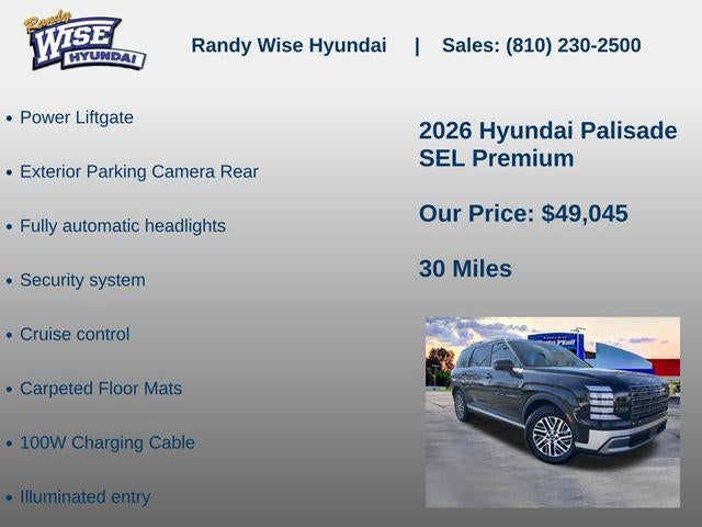 2026 Hyundai PALISADE SEL Premium AWD