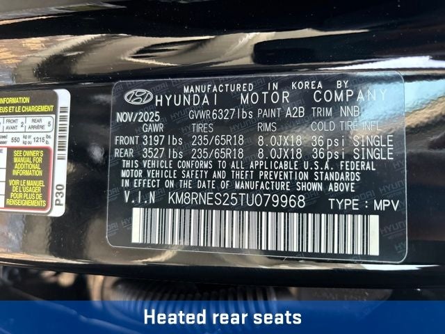 2026 Hyundai PALISADE SEL Premium AWD