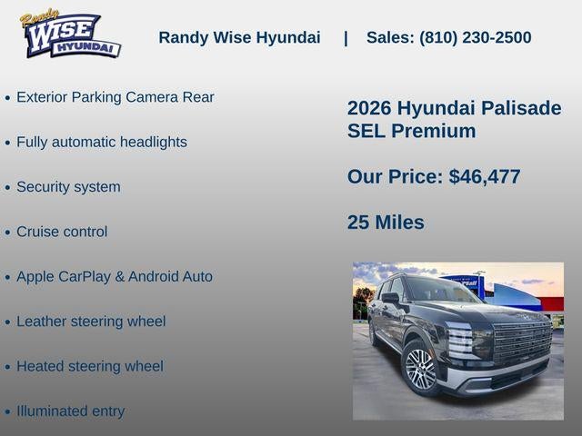 2026 Hyundai PALISADE SEL Premium AWD