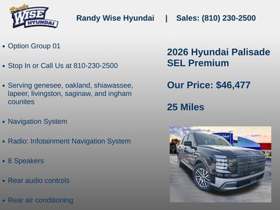 2026 Hyundai PALISADE SEL Premium AWD