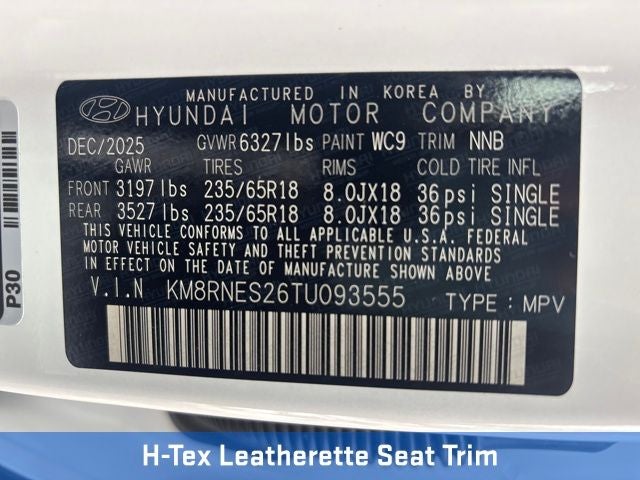 2026 Hyundai PALISADE SEL Premium AWD