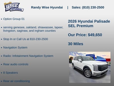 2026 Hyundai PALISADE SEL Premium AWD
