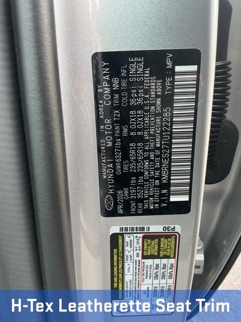 2026 Hyundai PALISADE SEL Premium AWD