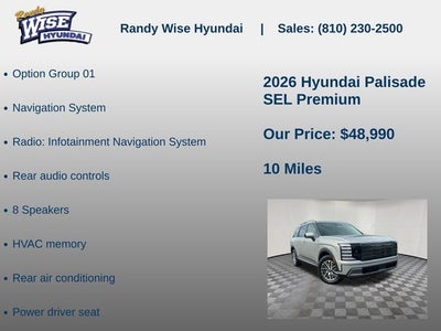 2026 Hyundai PALISADE SEL Premium AWD