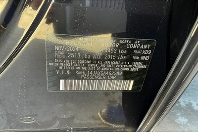 2025 Hyundai SONATA SEL Convenience