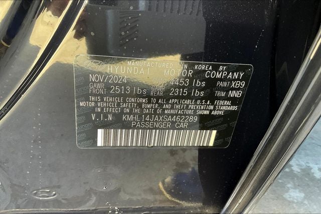 2025 Hyundai SONATA SEL Convenience