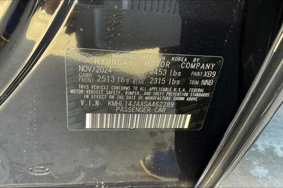 2025 Hyundai SONATA SEL Convenience