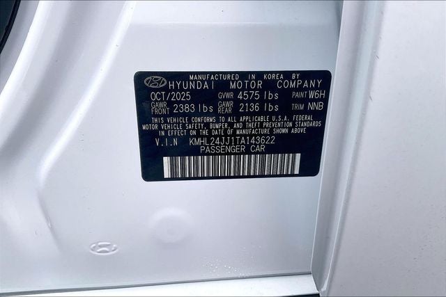 2026 Hyundai SONATA HYBRID Blue