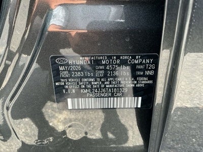 2026 Hyundai SONATA HYBRID Blue