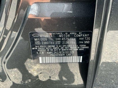 2026 Hyundai SONATA HYBRID Blue