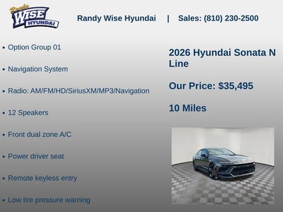 2026 Hyundai SONATA N Line