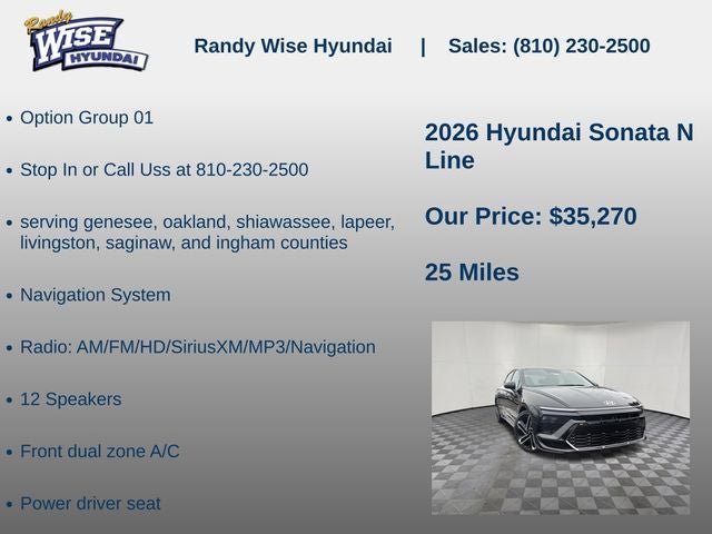 2026 Hyundai SONATA N Line