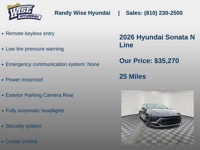 2026 Hyundai SONATA N Line