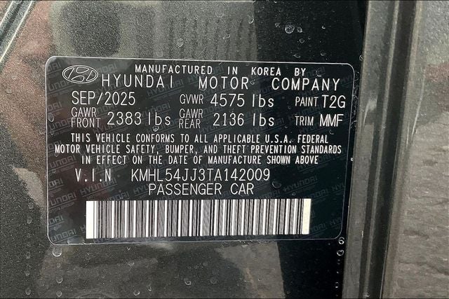 2026 Hyundai SONATA HYBRID Limited