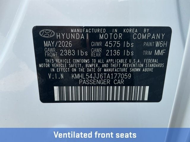 2026 Hyundai SONATA HYBRID Limited