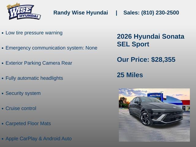 2026 Hyundai SONATA SEL Sport