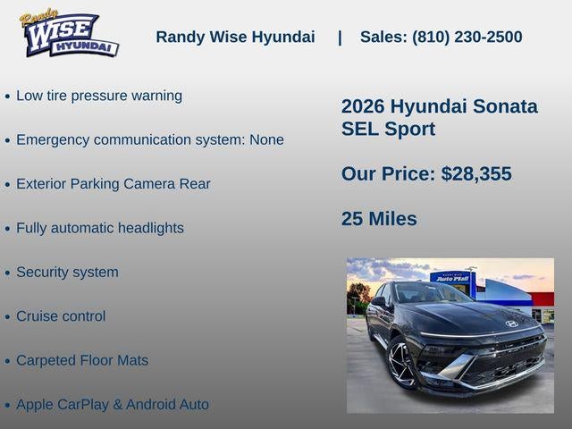 2026 Hyundai SONATA SEL Sport