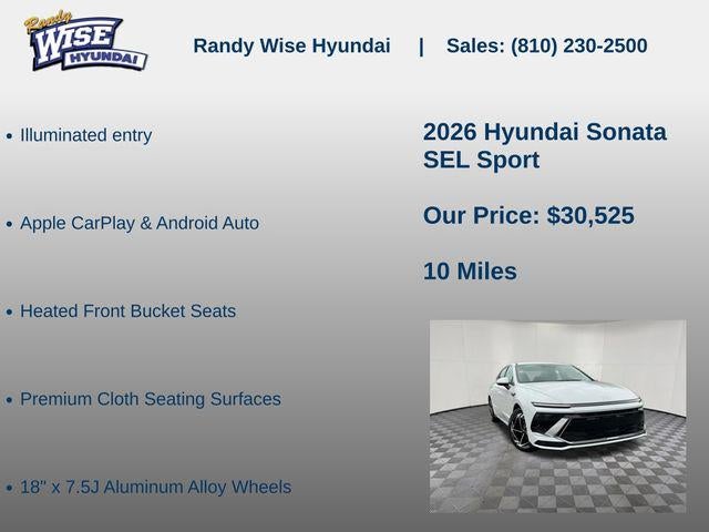 2026 Hyundai SONATA SEL Sport