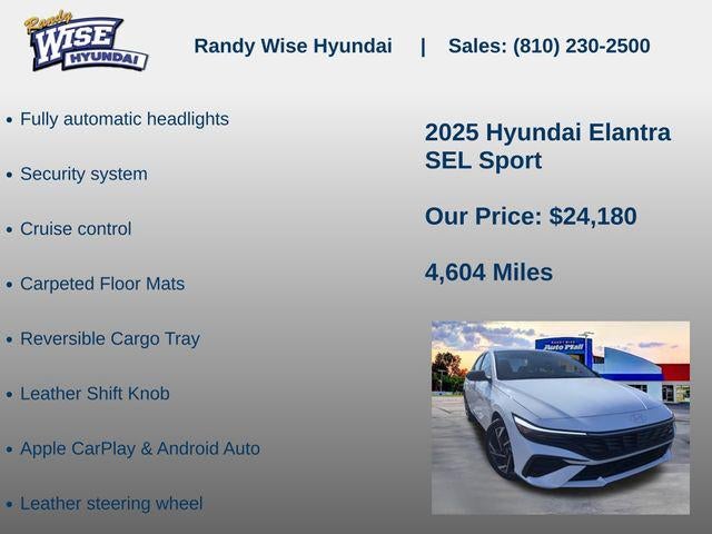 2025 Hyundai ELANTRA SEL Sport