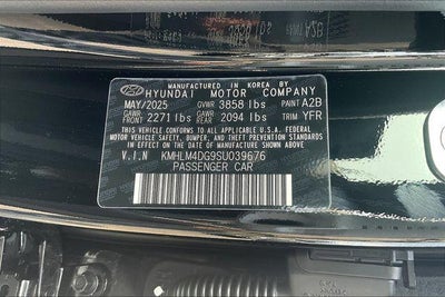 2025 Hyundai ELANTRA SEL Sport