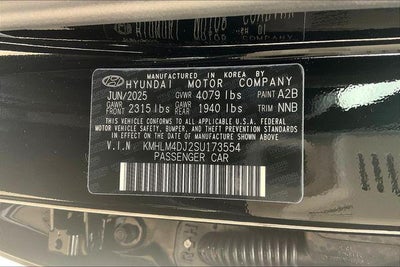 2025 Hyundai ELANTRA HYBRID SEL Sport