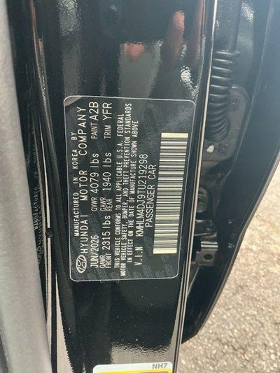2026 Hyundai ELANTRA HYBRID Blue