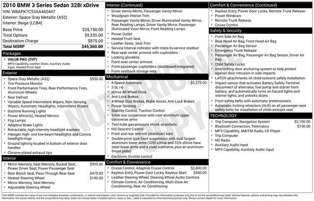 2010 BMW 3 Series 328i xDrive