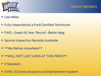 2017 Ford Escape SE