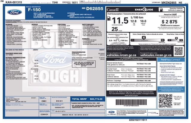 2021 Ford F-150 XLT