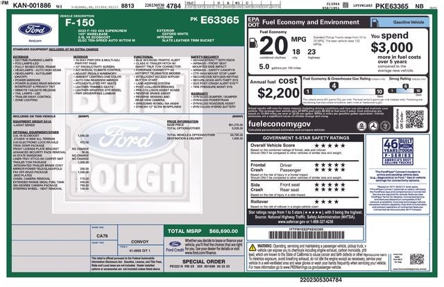 2023 Ford F-150 Lariat