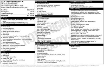 2024 Chevrolet Trax ACTIV